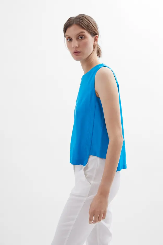 Top Tamarindo Turquesa