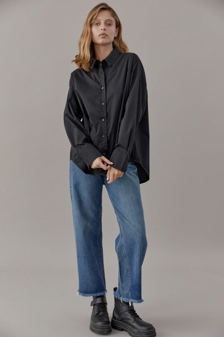 Camisa Grecia Negra