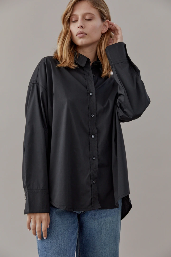 Camisa Grecia Negra