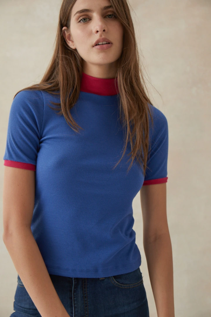Polera Changua Azul