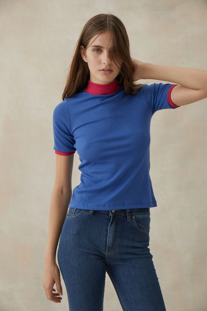 Polera Changua Azul
