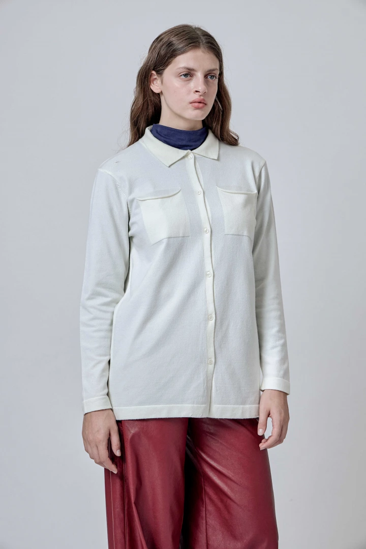 CARDIGAN BERMEJO