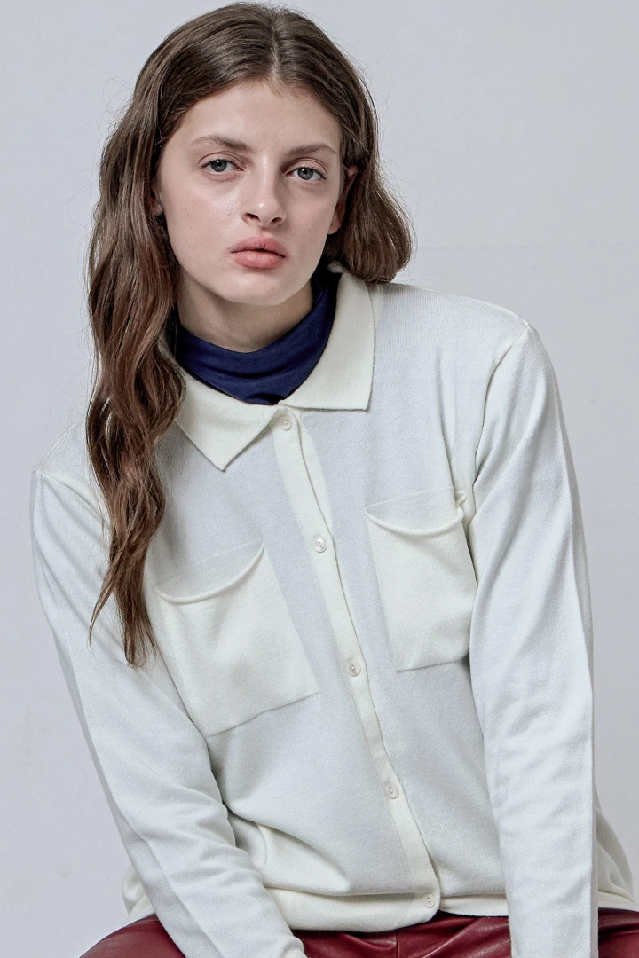 CARDIGAN BERMEJO