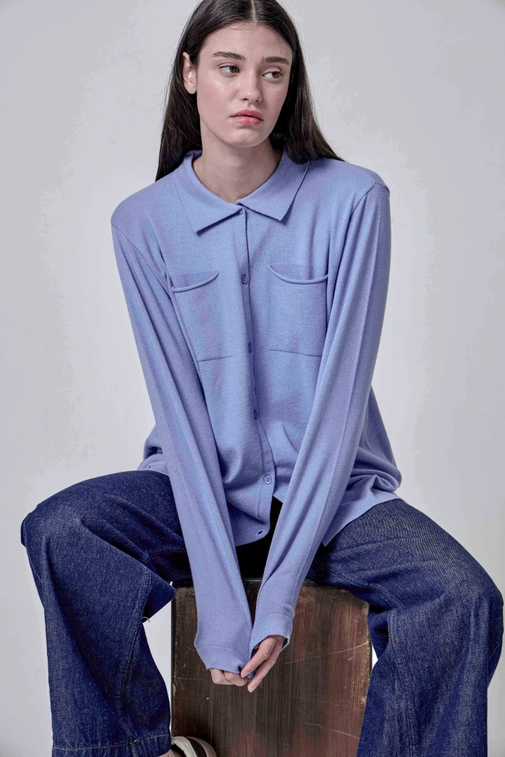 CARDIGAN BERMEJO