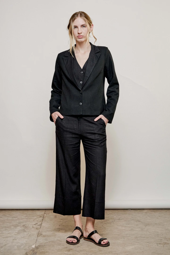 BLAZER CROP BIANCA