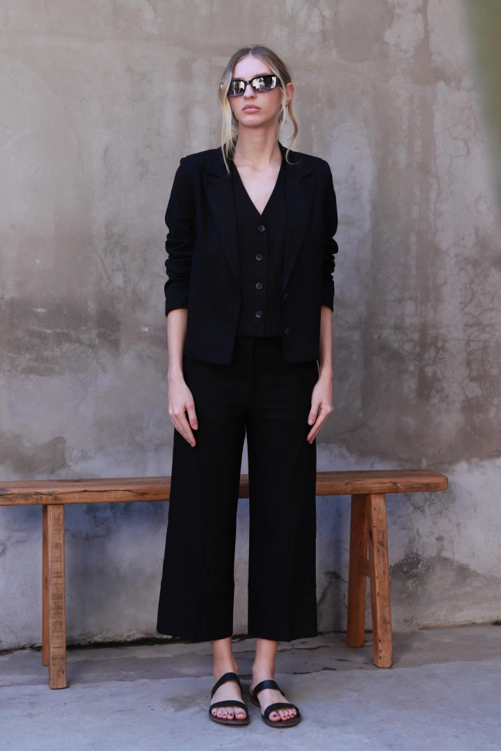 BLAZER CROP BIANCA