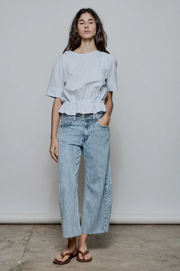 BLUSA CELESTE
