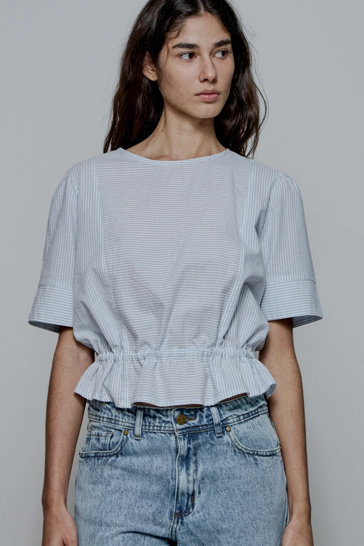BLUSA CELESTE