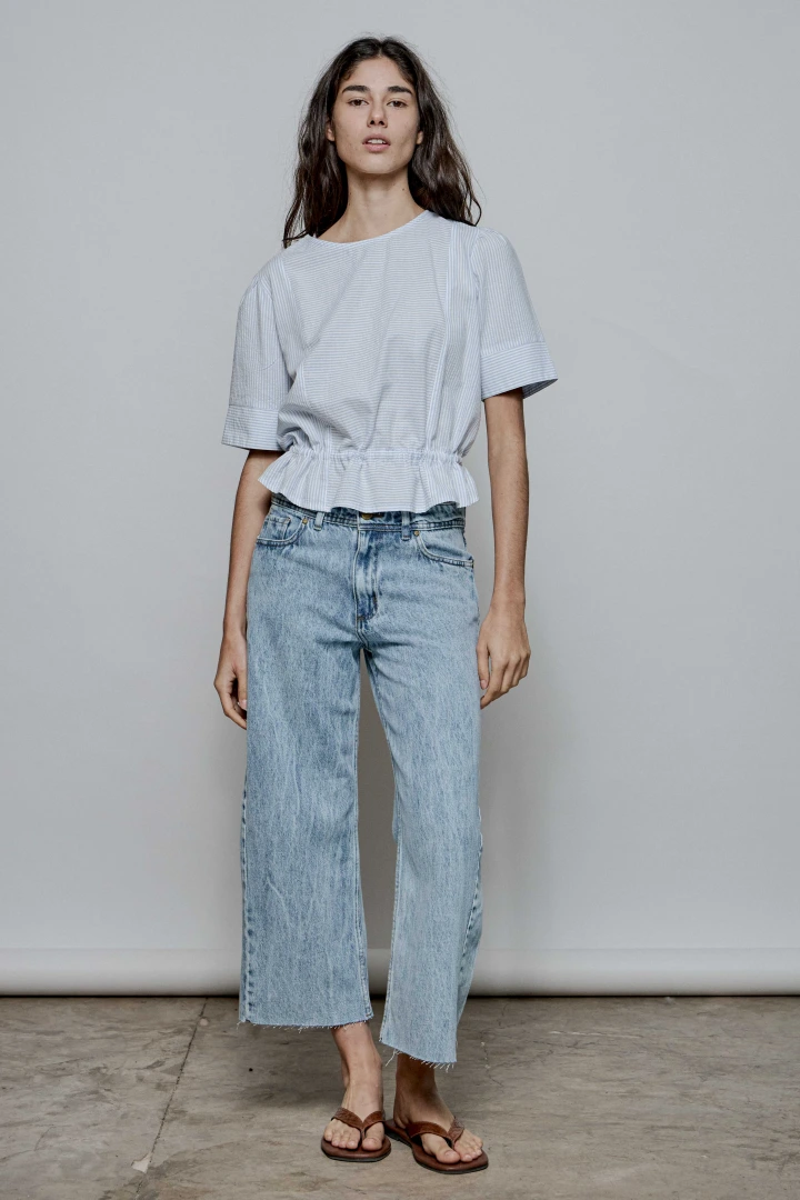 BLUSA CELESTE