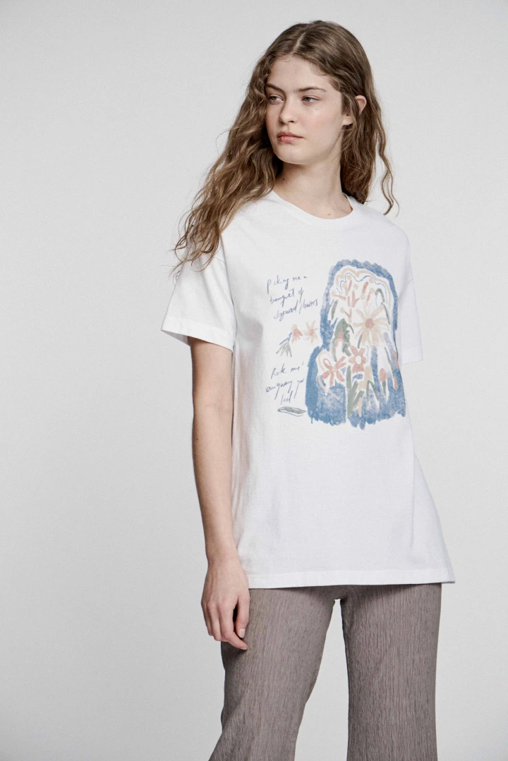 REMERA FLOWERS