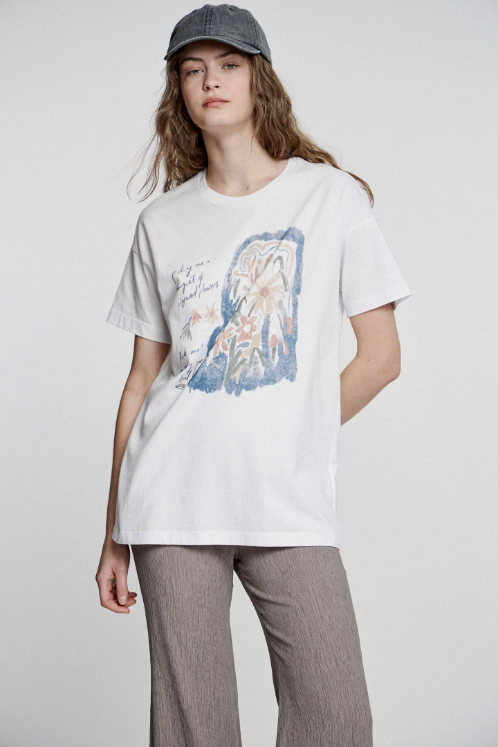 REMERA FLOWERS