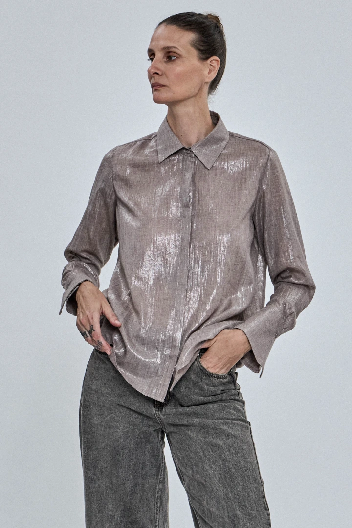 CAMISA OCHRE