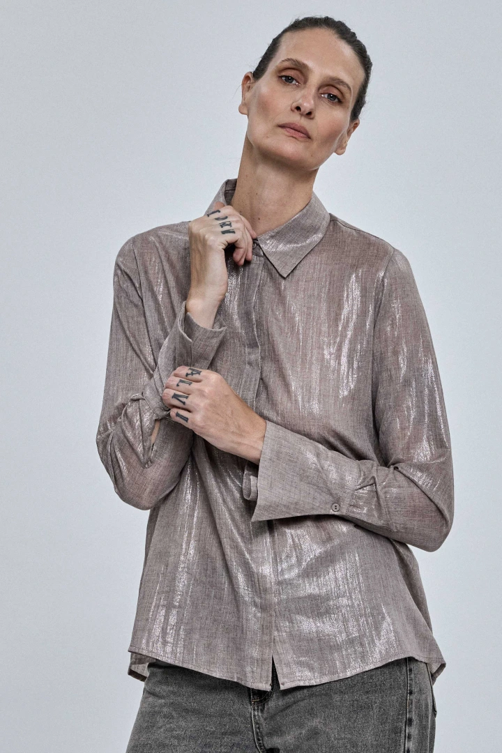 CAMISA OCHRE