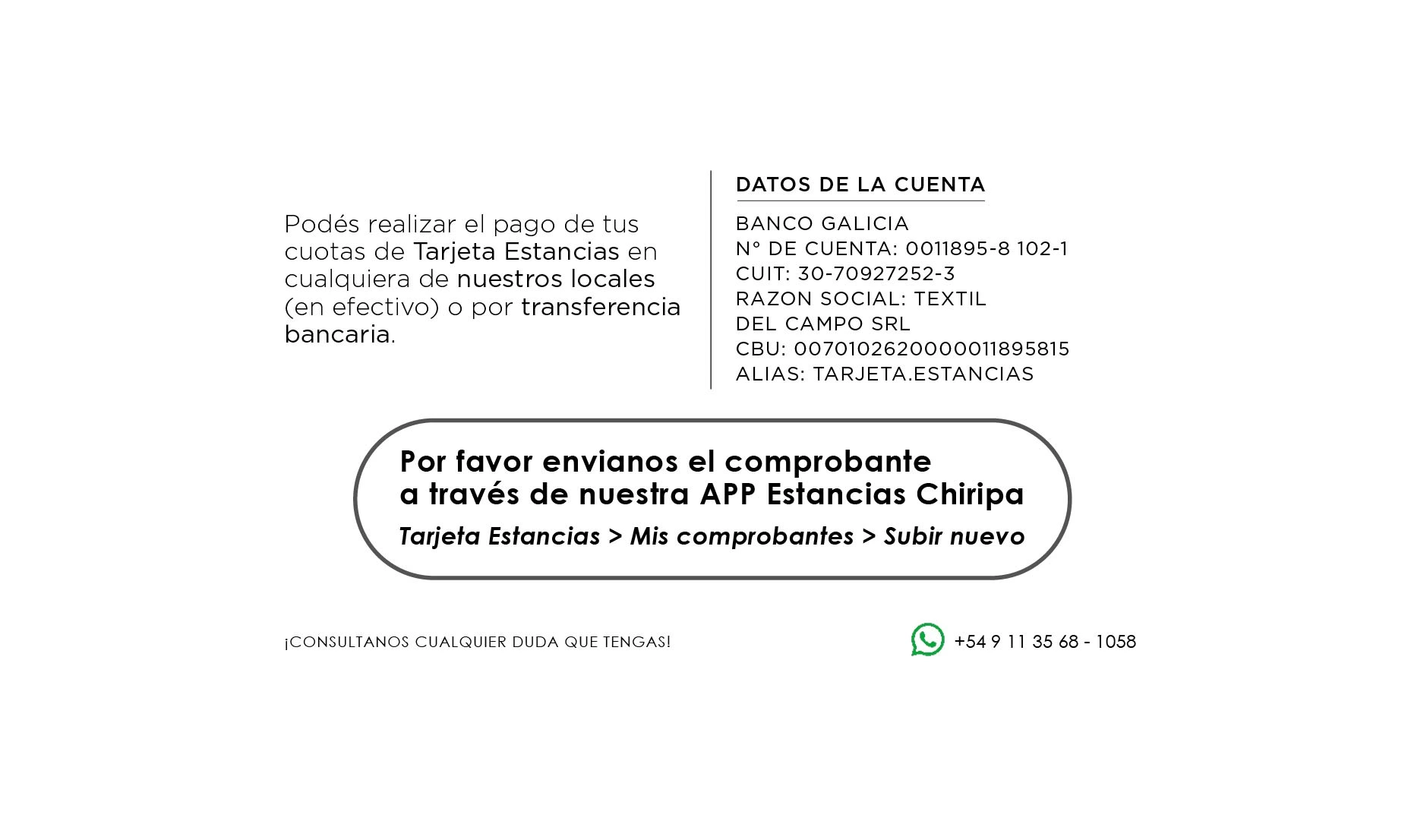 Paga tu tarjeta