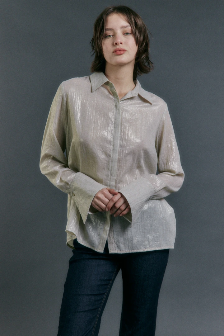 CAMISA OCHRE