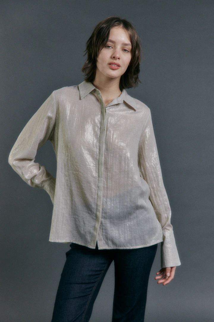 CAMISA OCHRE