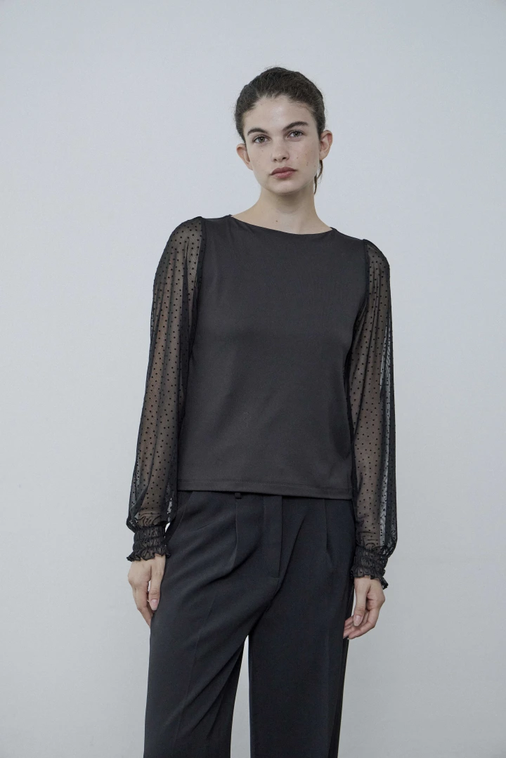 BLUSA LILAS