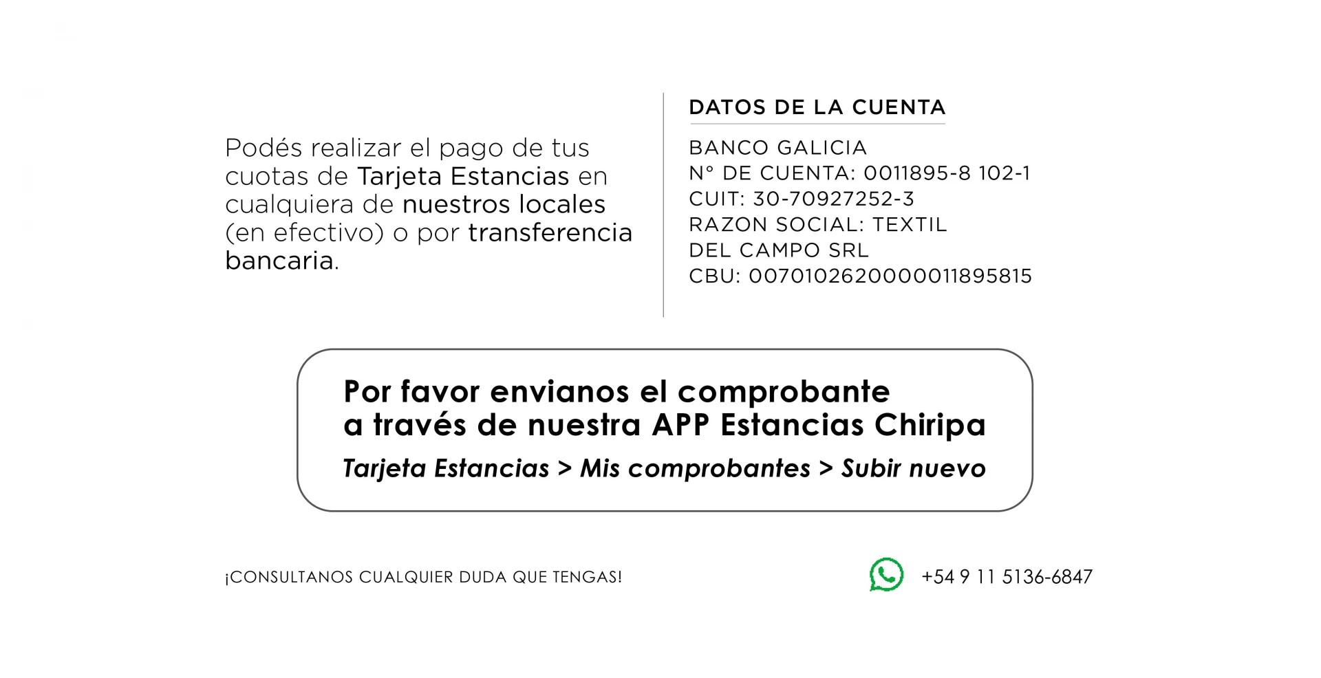 Paga tu tarjeta