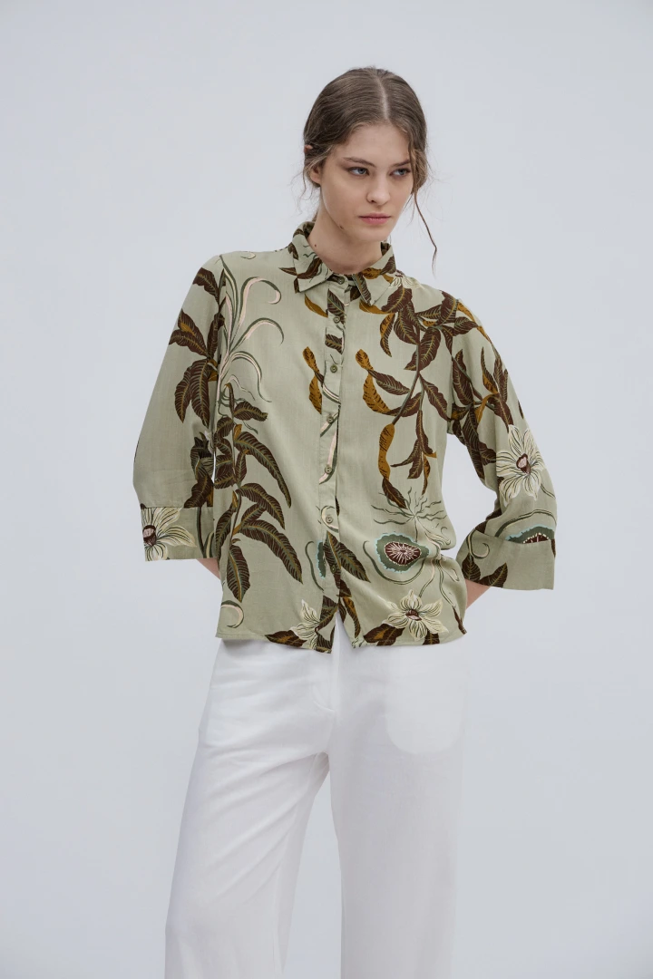 CAMISA ANGU GREEN