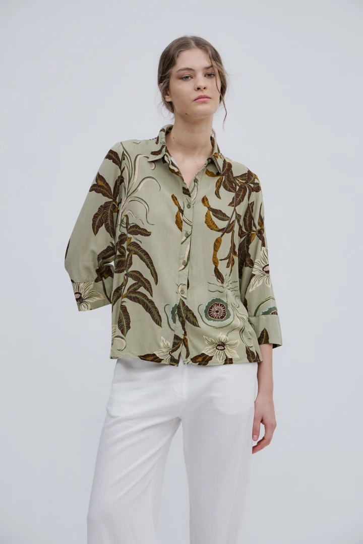CAMISA ANGU GREEN