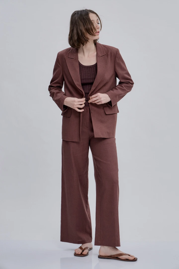 BLAZER ROCHI LINEN