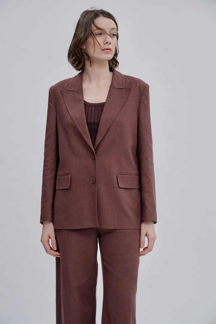BLAZER ROCHI LINEN
