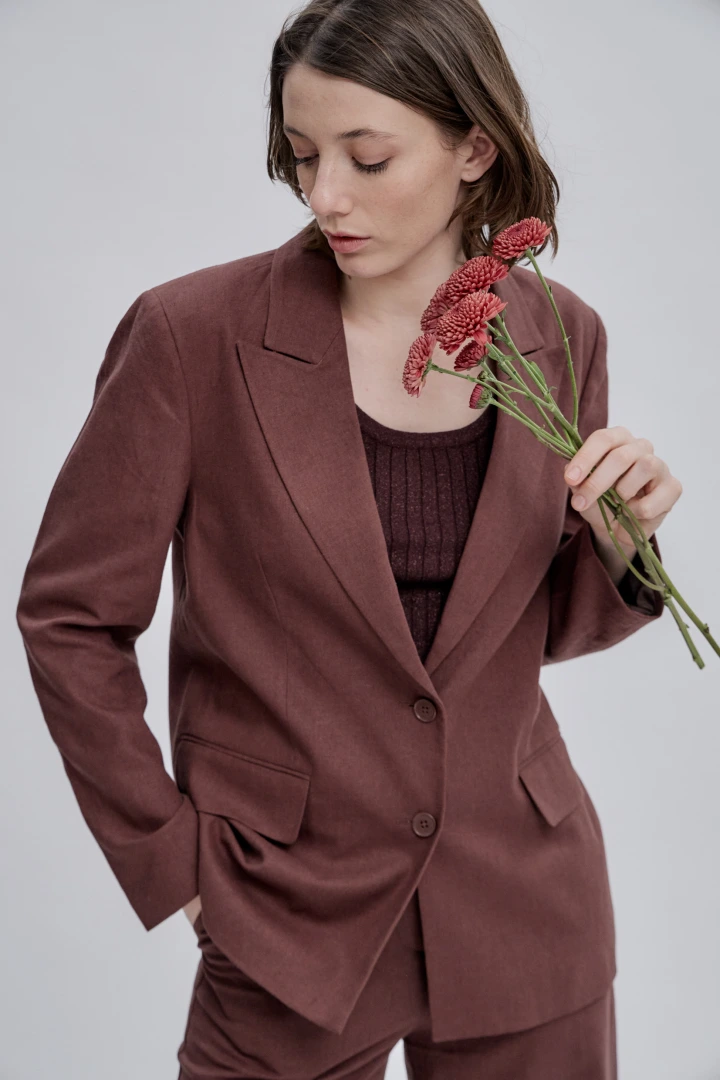 BLAZER ROCHI LINEN