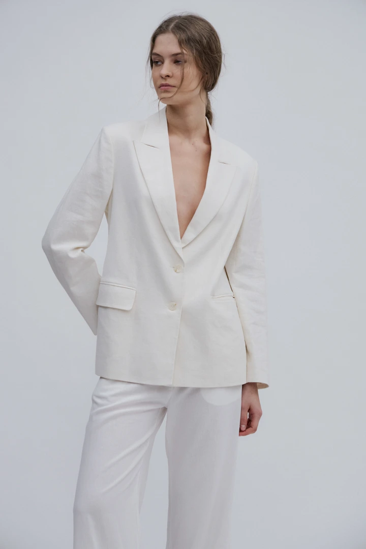 BLAZER ROCHI LINEN