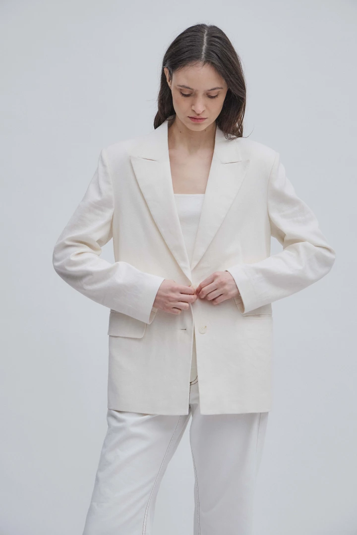 BLAZER ROCHI LINEN